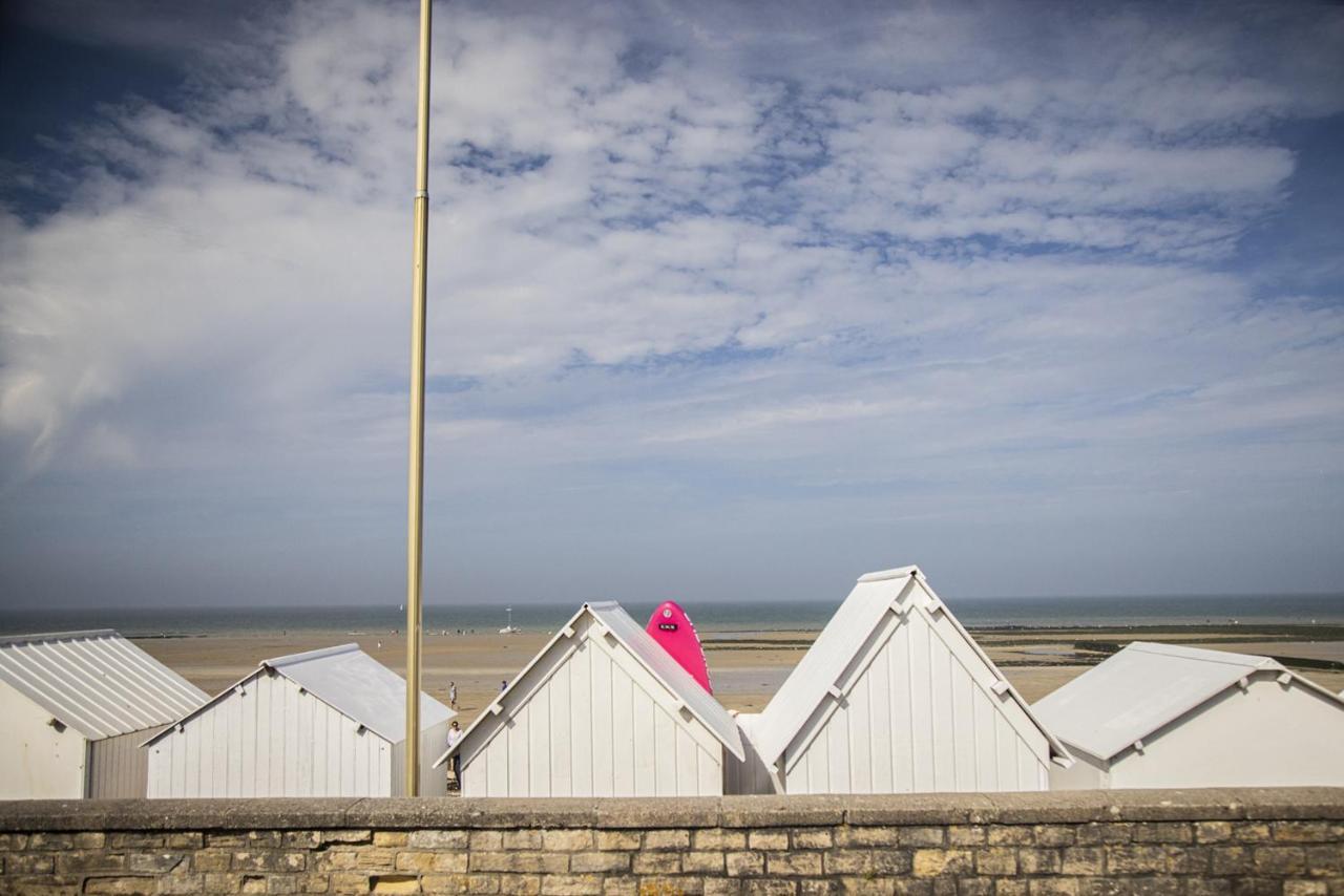 Villa Juno - Saint-Aubin-sur-Mer - Côte de nacre - Normandie - Plage débarquement Exterior foto